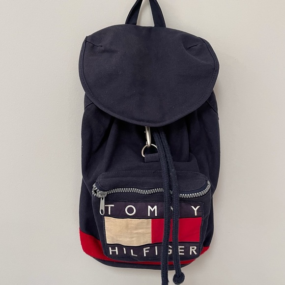 Tommy Hilfiger Handbags - Vintage 90’s Tommy Hilfiger Backpack